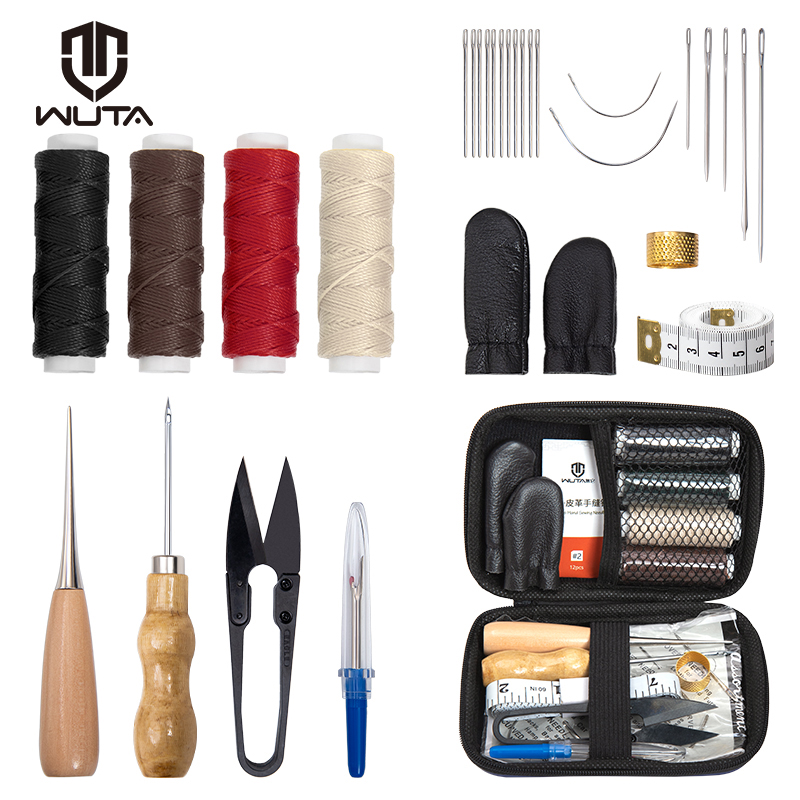 Textile Sewing Kit - WUTA Kit di riparazione in pelle