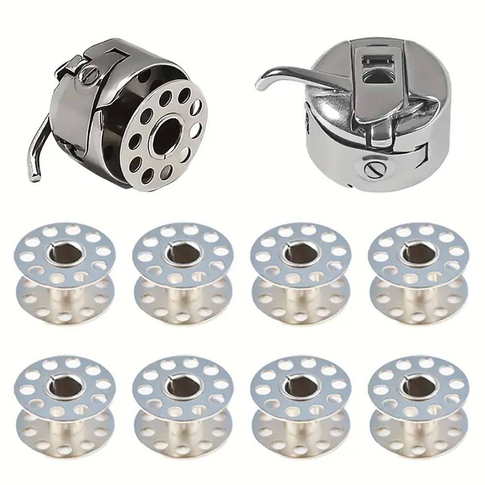 Textile Sewing Kit - Custodia per bobina e bobine metalliche