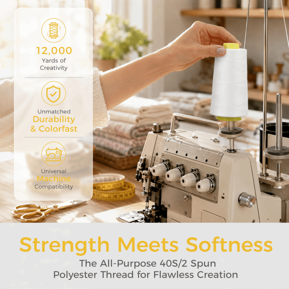 4 pezzi, 3000 iarde ciascuno,  - Serger Thread Cone recensione e prezzo