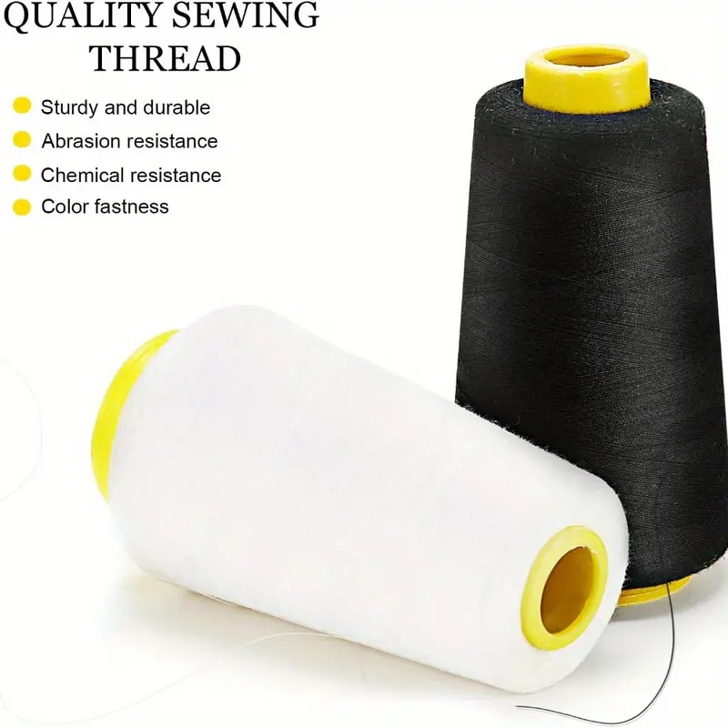 3 coni per filo overlock nero  - Serger Thread Cone recensione e prezzo