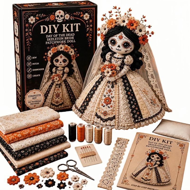 Nuovo Kit Fai-da-Te per Bambol - Textile Sewing Kit recensione e prezzo