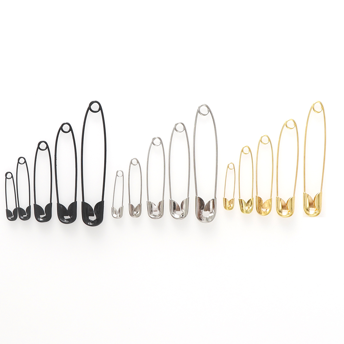 100 pz 22/28/38/45/54mm argent - Textile Sewing Kit recensione e prezzo