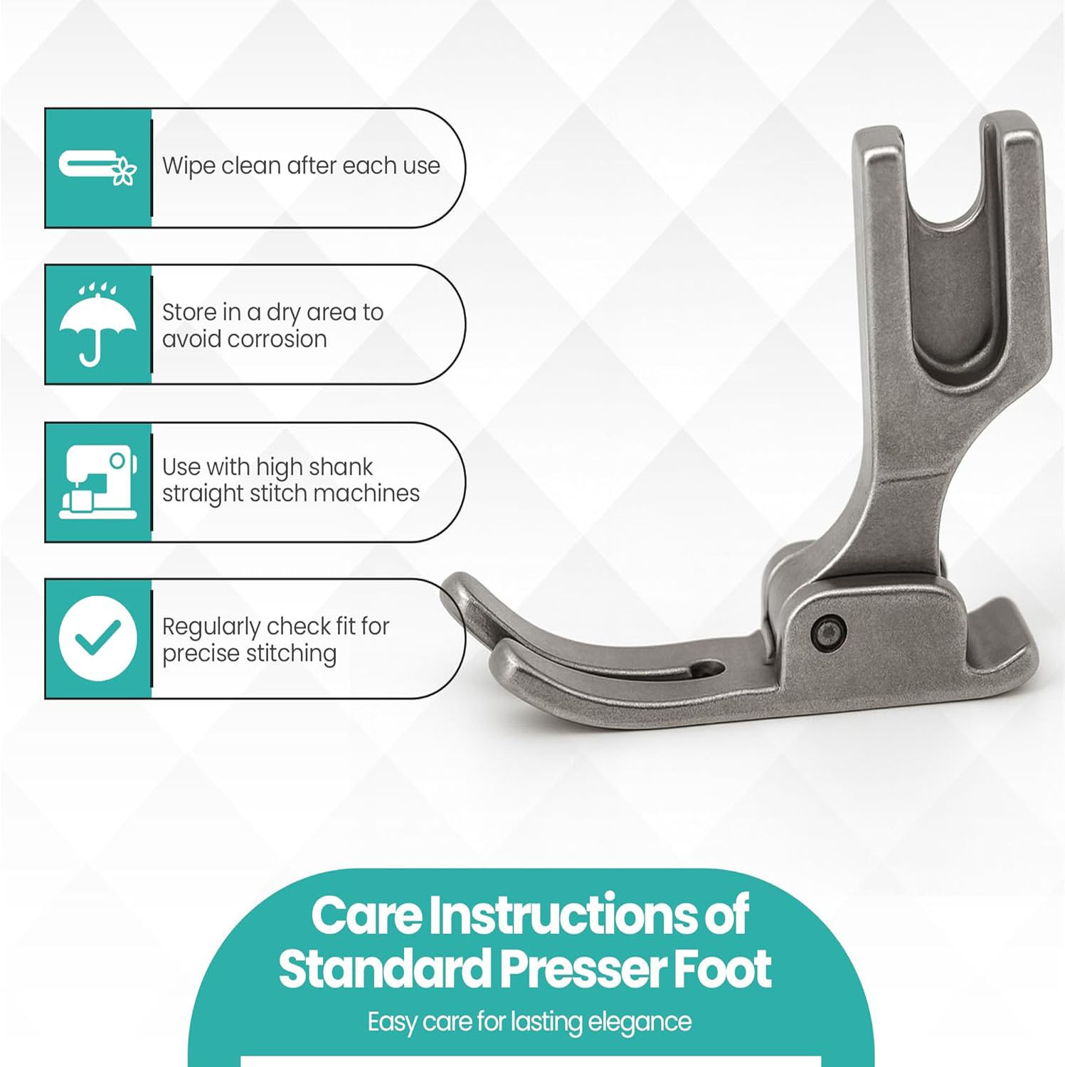 Piedino pressore standard P351 - Sewing Machine Fabric recensione e prezzo